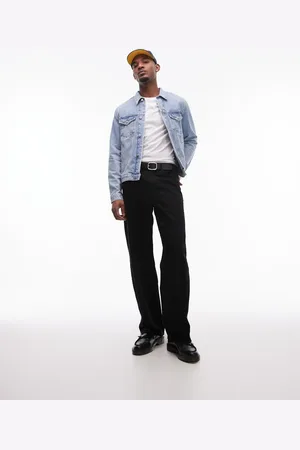 Tommy Hilfiger Trucker denim jacket in mid wash-Blue