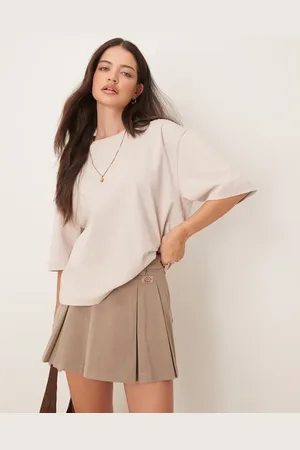 Dickies Unionville pleated work skirt in light -Brown