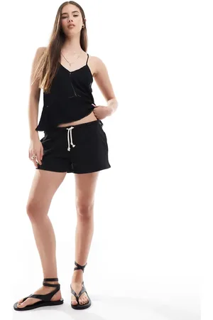 Pull&Bear Jersey runner shorts in