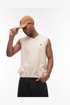 Carhartt Madison knit vest in -Neutral