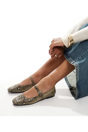 ASOS Lottie Mary Jane ballet flats in -Multi
