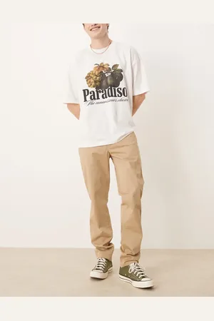 GANT Slim twill chinos in -Neutral