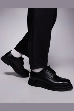 WALK LONDON Brooklyn derby shoes in leather