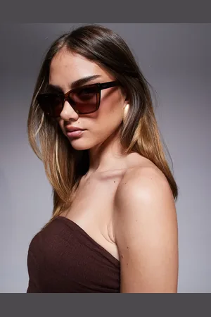 Quay Australia Quay Call The Shots remixed cat eye sunglasses in -White