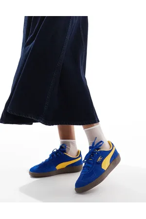 PUMA Palermo Vintage sneakers in & yellow