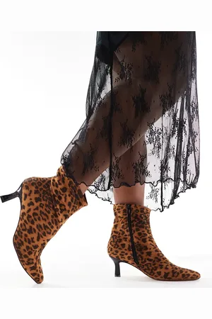 Yours Pointed ankle boots in -Multi