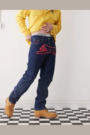 ICECREAM Running dog denim jeans in -Navy