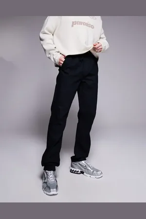 ASOS Slim linen blend pants in