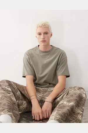 Weekday Great boxy fit t-shirt in -Green