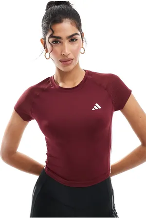 adidas Adidas Training Hyperglam t-shirt in -Red