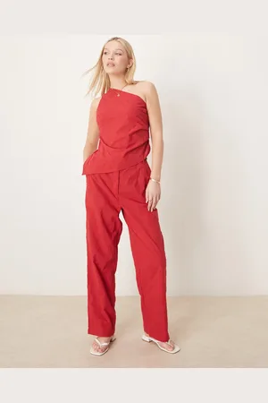 ASOS Tailored flower textured relaxed pants in (part of a set)