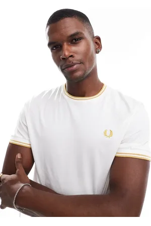 Fred Perry Twin tipped t-shirt in white