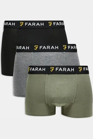 Farah 3 pack Karlos boxers in