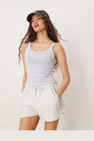 Gina Tricot Rib singlet top in