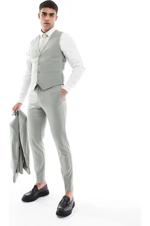 ASOS Skinny suit pants in light green