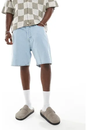 JACK & JONES Tony loose fit denim shorts in