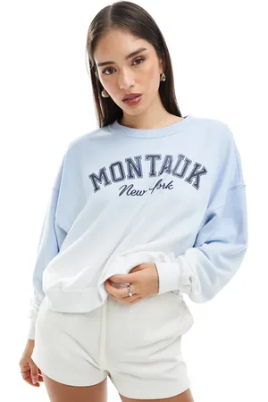 Hollister Crew neck front graphic sweatshirt in