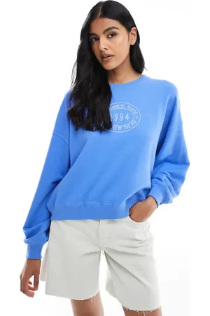 Hollister Crewneck terry graphic sweatshirt in