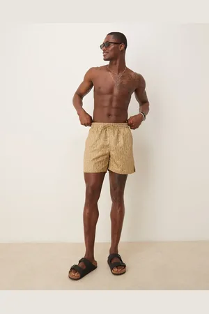 Nike Nike Swoosh Link 5 inch Volley swim shorts in -Neutral
