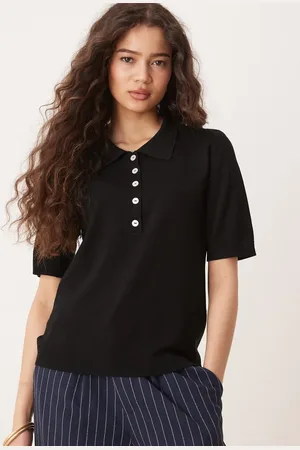 JDY Polo in black