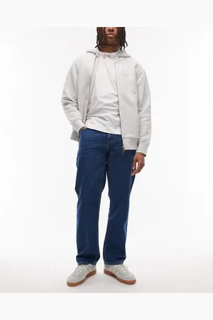 Tommy Hilfiger River straight jeans in mid wash-Blue