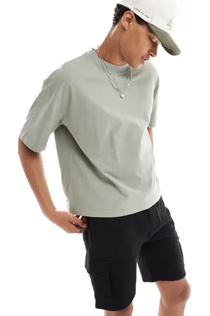 Hollister Boxy fit cropped t-shirt in