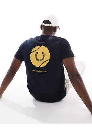 Fred Perry Tennis back print graphic t-shirt in