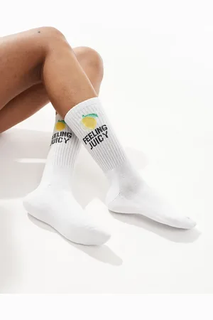 VERO MODA Feeling juicy socks in white