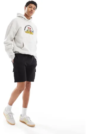 French Connection French Connection drawstring cargo jersey shorts in