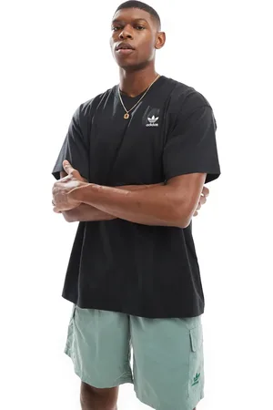 adidas Trefoil Essentials oversized t-shirt in