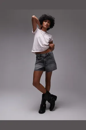AllSaints Tate denim shorts in