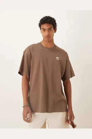adidas Essentials t-shirt in brown