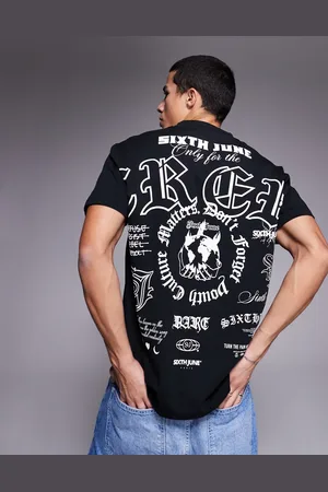 Sixth June Logo motif back print t-shirt in