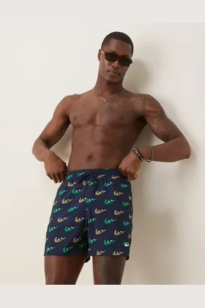 Nike Nike 5 inch Volley multi print swim shorts in