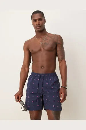 Nike Nike Lux Letter 7 inch Volley swim shorts in