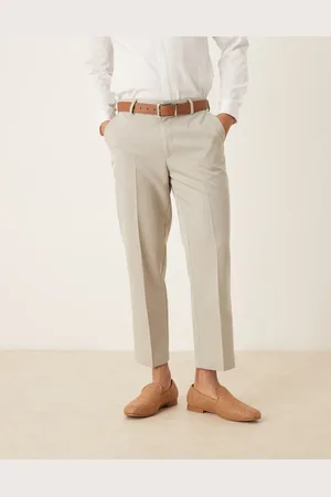 ASOS Smart straight leg cropped pants in