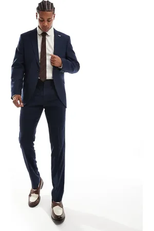 Shelby & Sons Slim tailored pants in pinstripe (part of a set)