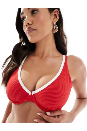 Hollister Curvy plunge underwire bikini top in (part of a set)