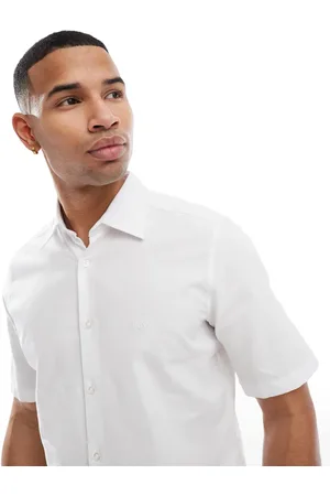 HUGO BOSS Rash_2 short sleeve oxford shirt in