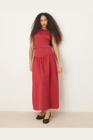 Glamorous Drop waist maxi skirt in (part of a set)
