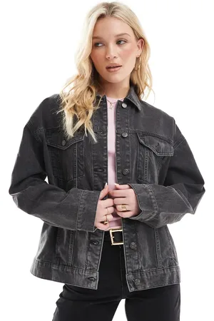ASOS Oversized 90s denim jacket in wash