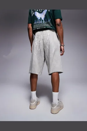 Bershka Washed shorts in