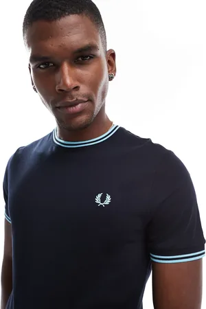 Fred Perry Twin tipped t-shirt in navy