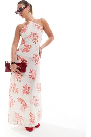 VERO MODA Halter maxi dress in -Multi