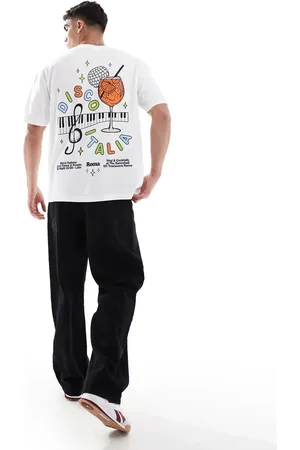 ASOS Oversized t-shirt with cartoon graphic in