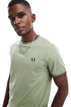 Fred Perry Twin tipped t-shirt in green