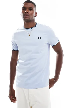 Fred Perry Twin tipped t-shirt in blue-Multi