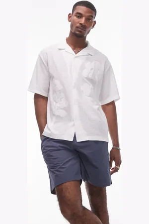 ARKET Mid length drawstring swim shorts in