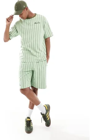 New Era Pinstripe t-shirt in