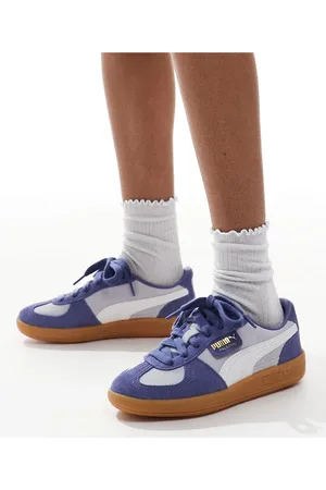 PUMA Palermo sneakers in mix blue